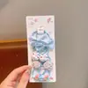 Lindo Set de Gomas para el Cabello con Flores para Niños, Bandas para el Cabello Dulces y Adorables que No Dañan el Cabello, Gomas de Bebé, Modernas para Niñas, un Par