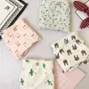 [80-120] 524 Seda de Hielo estampado lindo tiro bajo bolsa de ropa interior para mujer cadera con taladro ropa interior para mujer tiro bajo