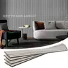 Painéis à prova de som com grade côncava-convexa transfronteiriços para paredes de fundo, salas de conferência, salas de piano, painéis de parede decorativos, adesivos de parede autoadesivos, painéis absorventes de som