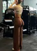 Pantalones Ajustados Rectos Europeos y Americanos para Levantar Glúteos Adelgazar Estilizar Nuevo Estilo Caliente Fitness Deporte Yoga Pantalones Largos Mujer