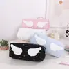 Estuche de Alas de Ángel - Estuche de Lápices Ins de Alto Valor, Bolsa Grande de Almacenamiento para Papelería de Gran Capacidad, Papelería de Nicho para Estudiantes