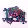 Explosão transfronteiriça 3D impressão sapo integrado articulação móvel modelo brinquedo presente decoração pequenos animais