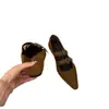 Elegantes y modernos zapatos Mary Jane retro para mujer, nuevos zapatos de tacón alto de estilo coreano para otoño 2026, con punta fina y diseño poco profundo