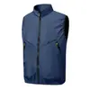 Chaleco con Aire Acondicionado, Chaleco con Ventilador de Refrigeración para Pesca al Aire Libre en Verano, Chaleco de Trabajo, Ropa de Trabajo para Sitio de Construcción para Hombre al por Mayor