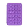 Suporte de Ventosa Retangular de Silicone para Carro Lado Único Suporte de Ventosa de Silicone para Celular Adesivo de Lado Único Suporte Criativo para Transmissão ao Vivo