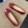 2026 Nuevos Zapatos Planos Franceses de Punta Redonda para Mujer de Terciopelo Versátiles sin Cordones Zapatos de Abuela WK208-36