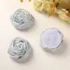Malha Respirável com Estampa de Botão de Rosa, Corda de Cabelo DIY de Primavera, Adorno de Cabeça, Corsage Feminino, Colar, Acessórios de Flor
