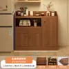 Aparador, armário de armazenamento para sala de estar, armário de armazenamento de chão, armário de chá simples, armário doméstico, armário de armazenamento integrado de parede