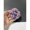 Tela de Microfibra Estampada Elegante de 6.6cm Flor Camelia Flor Pequeña Fragante Joyería Flor para Zapato Broche de Solapa Pinza para el Cabello Broche