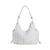 2023 Nova Moda Bolha Dobrável Bolsa Feminina Textura Axila Bolsa Tote Nicho Simples All-match Bolsa de Ombro Comércio Exterior