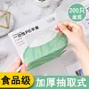 Luvas Descartáveis, Filme Transparente de Grau Alimentício, para Catering, Cozinha, Plástico PE, Espessadas para Assar, Uso Doméstico, 100 Peças Atacado