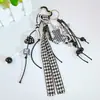 Chaveiro Pingente Criativo Cartoon Preto Tridimensional Fofo Versátil Pingente de Bolsa Chaveiro de Carro Presente Venda por Atacado