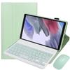 Adecuado para Samsung A7Lite Tablet T220 Funda Protectora Teclado Bluetooth Funda de Cuero Ratón Inalámbrico Silicona Todo Incluido