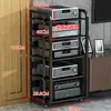 Gabinete de equipamento amplificador de potência espaçamento ajustável suporte multicamadas para amplificador de válvulas HIFI suporte de áudio para alto-falante de home theater