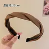 Diadema Floral Retro de Ala Ancha para Mujer, Otoño/Invierno, Diadema Alta con Forma de Calavera, Para el Trayecto Diario, Pinza para el Cabello para Lavarse la Cara, Adorno Elegante para el Cabello