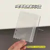 PVC Transparente Glitter Pequeno Fresco A7A8M5 Cinco Furos Caderno de Folhas Soltas Capa de Caderno Bolsa de Armazenamento Porta-Cartões Acessórios