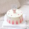 Decoração de Bolo para Assar Tanabata Dia dos Namorados Pingente de Leitão Decoração Pingente Escrito à Mão Decoração de Bolo Decoração de Sobremesa