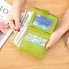 2023 Nuevo Tarjetero Corto para Mujer Estilo Fresco para Estudiante Clutch con Cremallera Billetera de Cuero Suave 80% de Descuento Monedero Moda