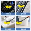 Mango de Cepillo para Limpiar Ruedas de Coche para Rincones y Llantas Agarre Ergonómico Cerdas Duras para un Detallado Automotriz Eficiente Herramienta Multiusos para Lavado de Autos