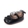 Sapatilhas para Bebê Menina 0-1 Ano Novo Primavera e Verão Laço de Renda Sapatos de Bebê Sola de Borracha Respirável Sapatos para Criança