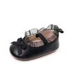 Zapatos Planos para Bebé Niña de 0 a 1 Año Nuevos de Primavera y Verano con Moño de Encaje Zapatos para Bebé Suela de Goma Transpirable Zapatos para Niños Pequeños