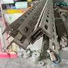 Fabricante Acero Angulado Perforado de Acero Inoxidable 304 Personalizado Soporte de Corte Galvanizado en Caliente Procesamiento Acero Angulado Universal con Encaje de Agujeros