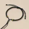 Pulsera de cuentas de transferencia semiacabada tejida a mano cuerda de mano para hombres y mujeres este año cuerda roja puede llevar cuentas cuerda a juego de oro duro 3D