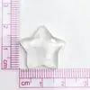 Gelo Transparente Glitter Fino Estrela de Cinco Pontas Resina DIY Cola Cremosa Grampo de Cabelo Grampo de Cabelo Capa de Celular Adesivo para Copo d'Água Porta-Cartão Material Decorativo
