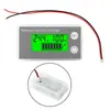 Pantalla de Cristal Líquido LCD Voltímetro de 8-100V para Detección de Capacidad de Batería de Vehículo Eléctrico, Pantalla Digital para Capacidad de Batería de Litio y Plomo-Ácido