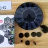 Fuente Solar de Nuevo Modelo Transfronteriza Bebedero para Pájaros Fuente Flotante Redonda para Piscina Exterior Bomba Fuente de Agua Característica de Agua
