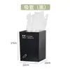 Xi Tea Juego de Cinco Piezas Mostrador de Bar Caja de Almacenamiento Resistente a Caídas de PC Juego de Cinco Piezas Juego de Caja de Taza de Papel para Café y Cuchara para Helado