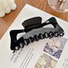 Bafia Super Grande Pinza para el Cabello de Ácido Acético Pinza para Múltiples Cabellos Sentido Avanzado Parte Trasera de la Cabeza Pinza para el Cabello Accesorios para el Cabello Pinza Tiburón para Cabello en Disco