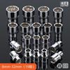 Dado de 1/2 Pulgada de 12 Puntas, Acero al Cromo Vanadio, Cabeza de Dado Tipo Estrella, Herramienta de Ferretería para Reparación Automotriz, Dado Grande