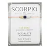 Pulsera Transfronteriza Nueva de Doce Constelaciones Combinación de Amatista y Piedra Lunar Pulsera de Cuentas Color Duradero Pulsera de Cadena Caja para Mujeres
