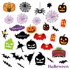 8 series de pegatinas de Halloween 2 para decoración de álbumes, paredes, fundas de móvil, cuadernos, pegatinas de escritorio al por mayor