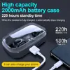 Auriculares Bluetooth X10 Modelo Privado 5.3 Pantalla Digital con Fuente de Alimentación Móvil Mini Auricular Invisible Botón Auriculares Inalámbricos M10
