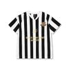 2024 Raya Transfronteriza Manga Corta Hombre Comercio Exterior Verano Nuevo Casual Ropa de Fútbol Camiseta Estilo Hong Kong Holgada Top para Parejas