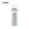 Garrafa Térmica Infantil Original Cup Bear Co-brand Doraemon Gato Tinker Com Canudo Alça de Desenho Copo com Bico de Sucção