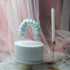 Decoración para tartas, bandera, globo aerostático, nubes grandes, accesorios para tartas, arcos, bola de pelo, arcoíris, tarta de cumpleaños, disfraz