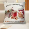 Fundas de almohada estilo navideño, varios diseños con patrones de árbol de Navidad, fundas para cojines de sofá, decoración navideña para el hogar