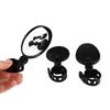 Espejo Retrovisor para Bicicleta de 360 Grados Tapón para Manillar Espejo Reflectante Bicicleta Espejo Reflectante de Plástico Manillar de Bicicleta para Ciclismo