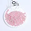 Cristal de vidrio blanco australiano de 4 mm a 10 mm con agujero pasante perla accesorios de imitación de perla para ropa collar pulsera diy