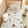 Sábanas Bajeras Ajustables de Terciopelo de Leche para Cuna Otoño e Invierno Empalme Sábanas para Cuna de Cama Cubre Cama Especial para Bebé y Jardín de Niños Cubre Cama
