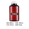 Botella de limpiador facial de 120 ml, tubo suave de diseño personalizado y soporte de impresión offset