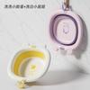 Lavabo Bebé Jingqi Se Puede Colgar Niños Recién Nacidos Lavamanos para Trasero Bebé Baño Pequeño para el Hogar Bebé Plegable Lavabo