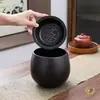 Jarra para Separação de Água e Chá com Tampa de Filtro de Cerâmica, Recipiente para Resíduos de Chá, Balde de Água para Chá, Bacia de Água para Mesa de Chá, Balde de Água Residual, Recipiente Grande para Lavagem de Chá