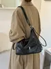 Dropshipping disponível: Nova bolsa de ombro feminina 2026, moderna e simples, versátil para o trabalho, com um toque de luxo