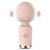 Mini Masturbador Femenino con Forma de Fresa Estimulador Clitoriano Masaje Vibración Punto G Juguete Sexual para Mujeres Productos para Adultos