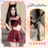 Ropa Interior Sexy Noche Dorada Uniforme de Estudiante Tentación Oscura Inglaterra Sexy Deseo Puro qqny Tentación Estilo Universitario Bata de Guerra