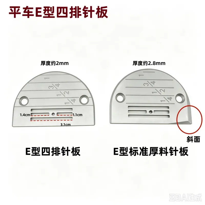E型四排